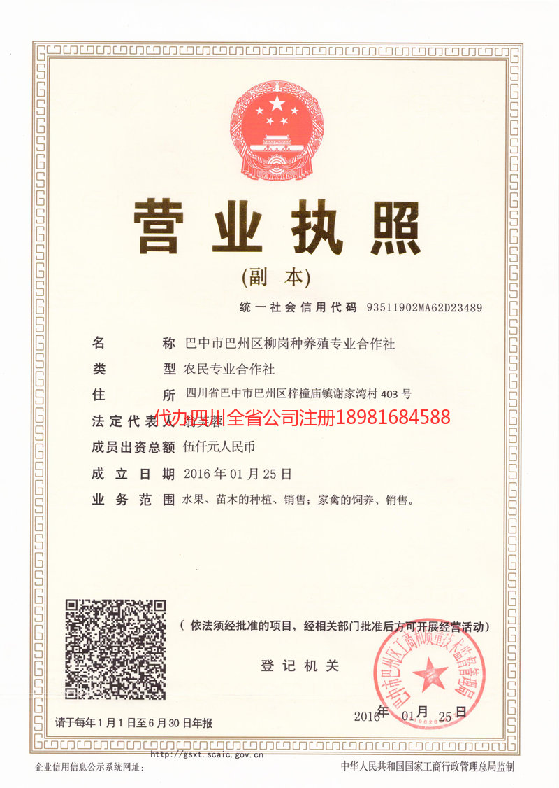 瑞丽瑞丽柳岗种养殖专业合作社